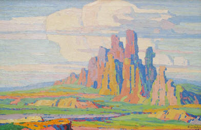Birger Sandzen - Pinnacles, Colorado, 1914