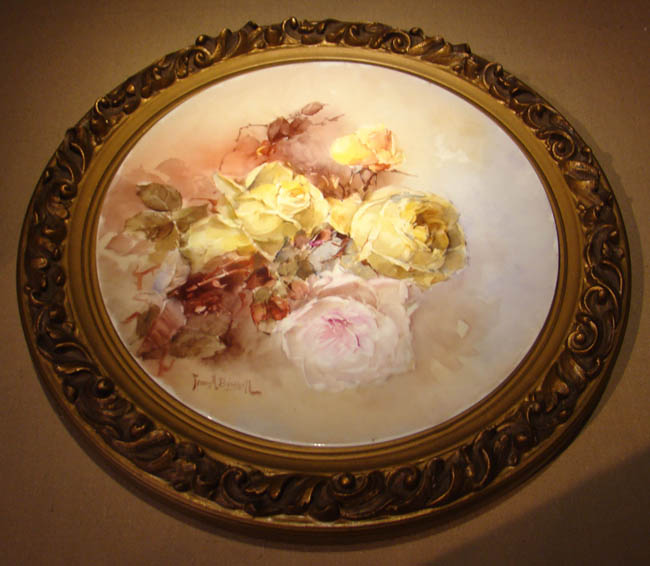 Franz Bischoff - Rose Plate